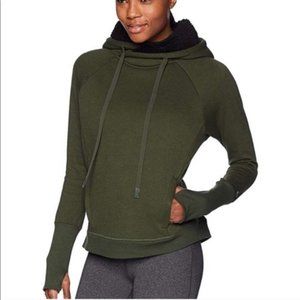 ALO YOGA Faux Shearling lined Long Sleeve hoodie Medium